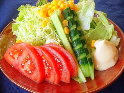 生野菜サラダ　やきとり・ろばた焼きのむらやま